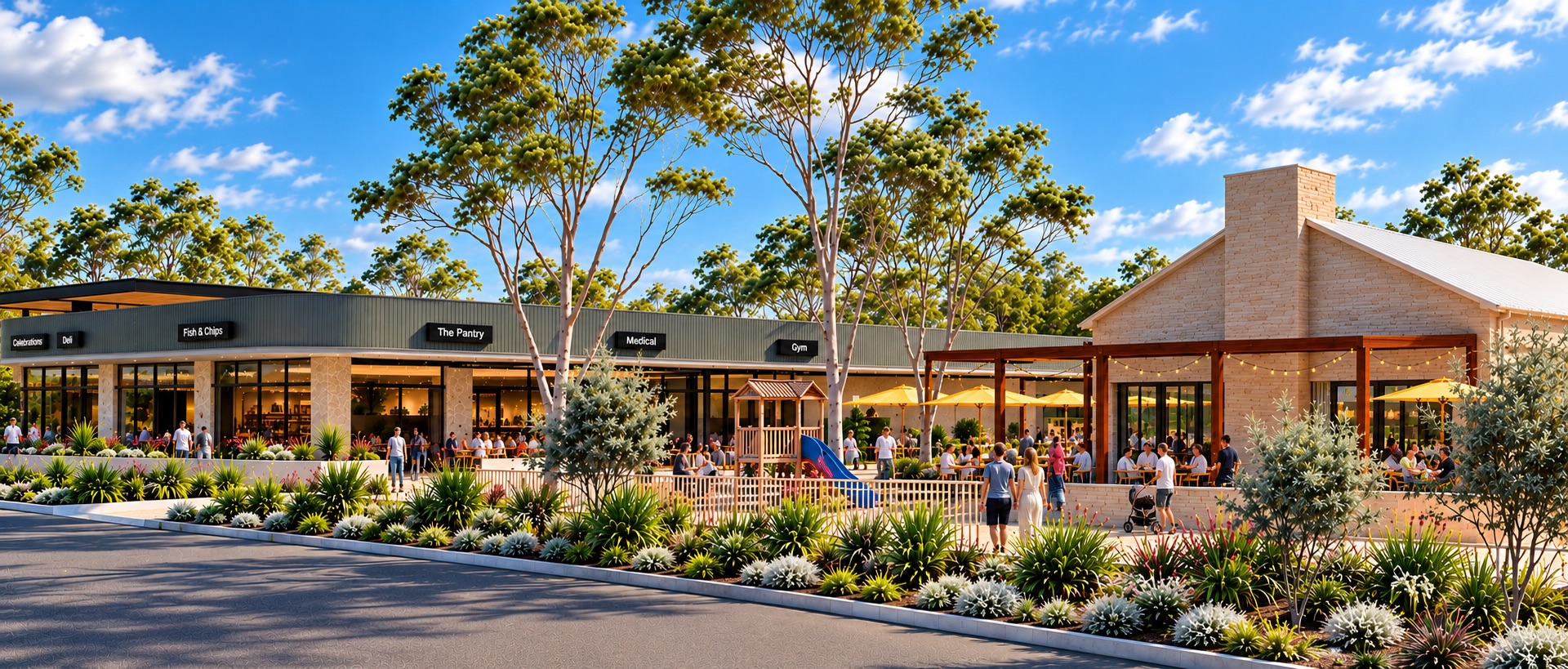 Artist’s impression: Public Plaza